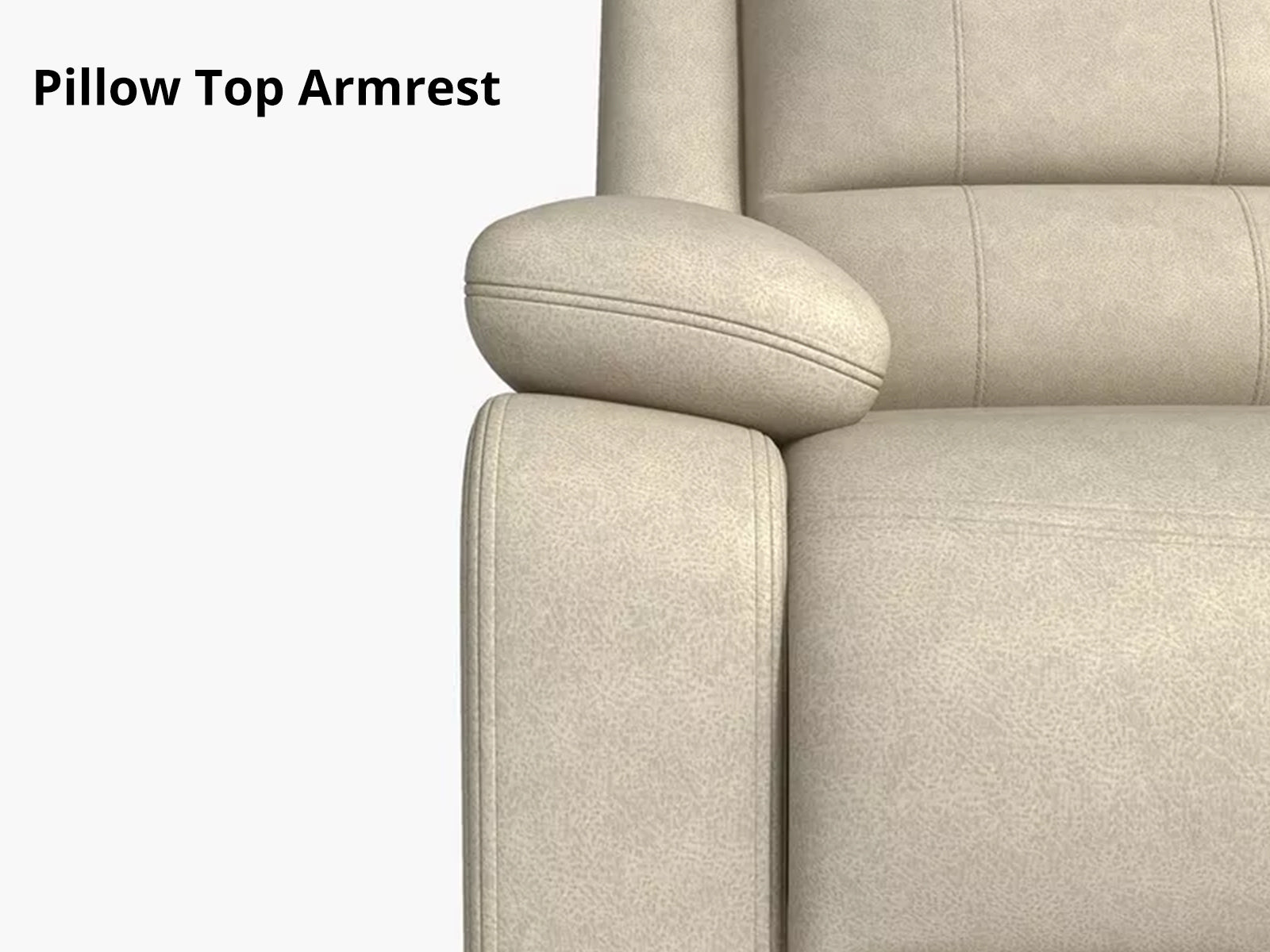 Lancer Recliner Sofa Set - Beige