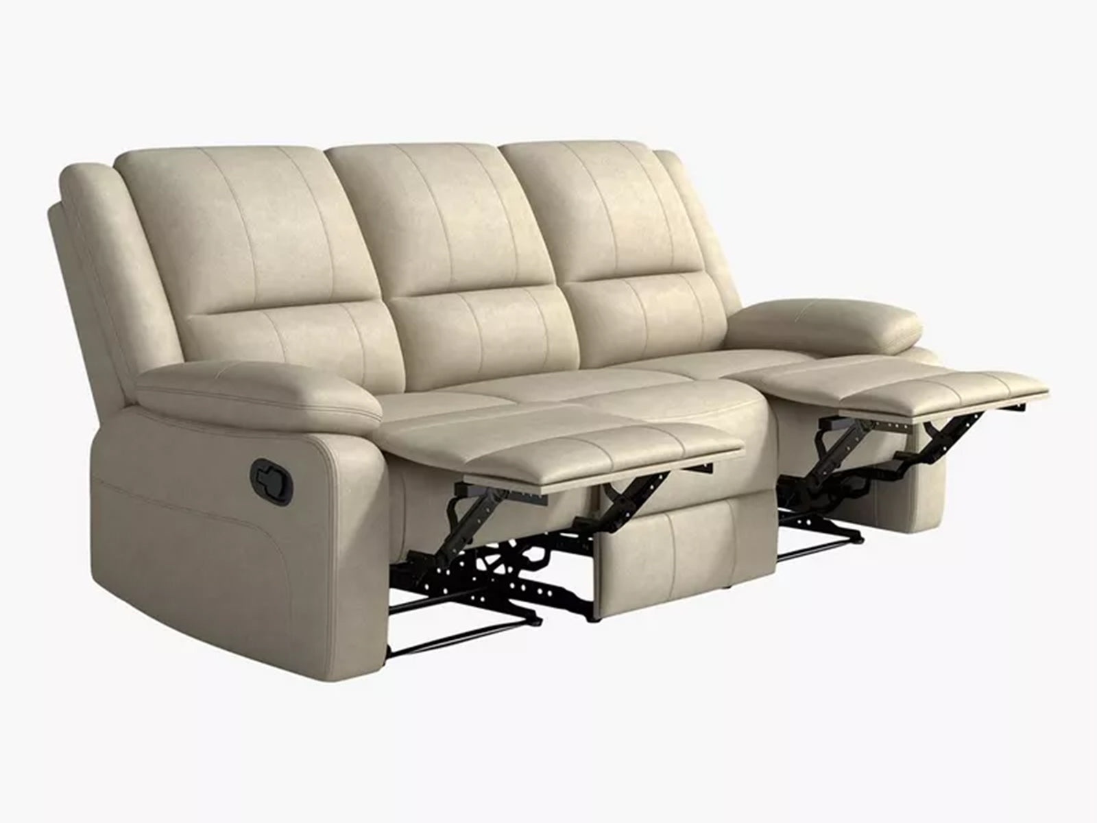 Lancer Recliner Sofa Set - Beige