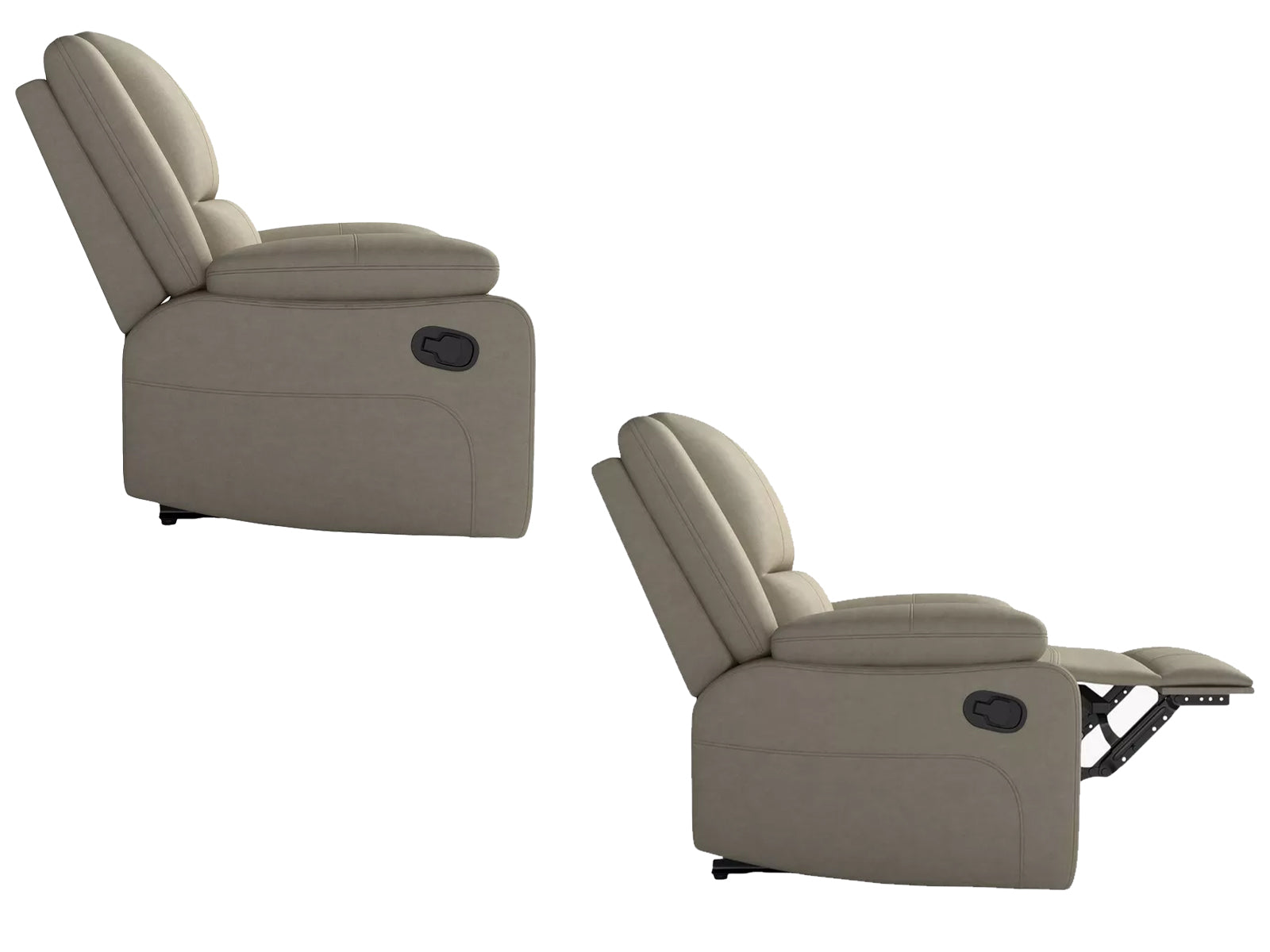 Lancer Recliner Sofa Set - Beige