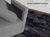DS Rory Sectional Sofa Set Linen Dark Grey