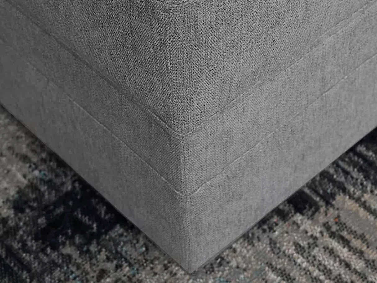 Rory Sectional Sofa Set Linen Dark Grey