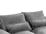 U-shaped Combination Sofa Chenille - Grey
