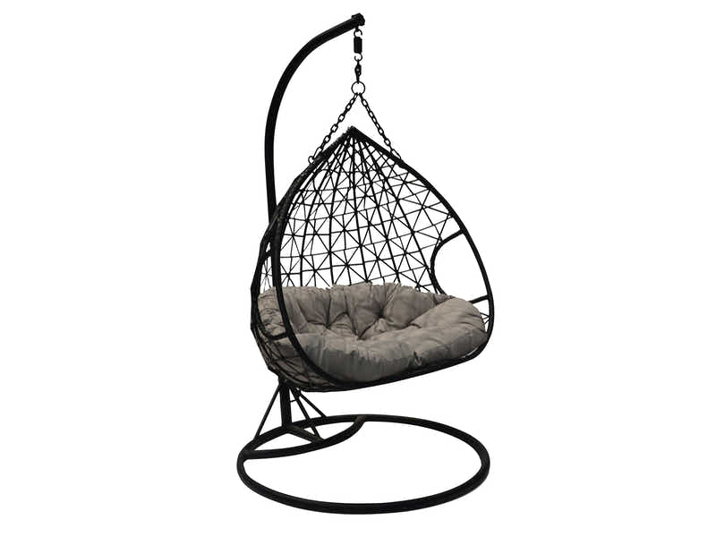 Bottorff Swing Egg Chair - Brown & Grey