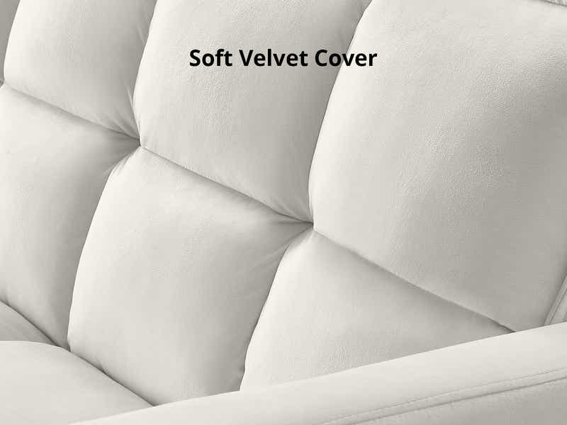 DS Legen Futon Sofa Bed Velvet Beige