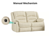 Porter Manual Recliner Sofa Set Beige