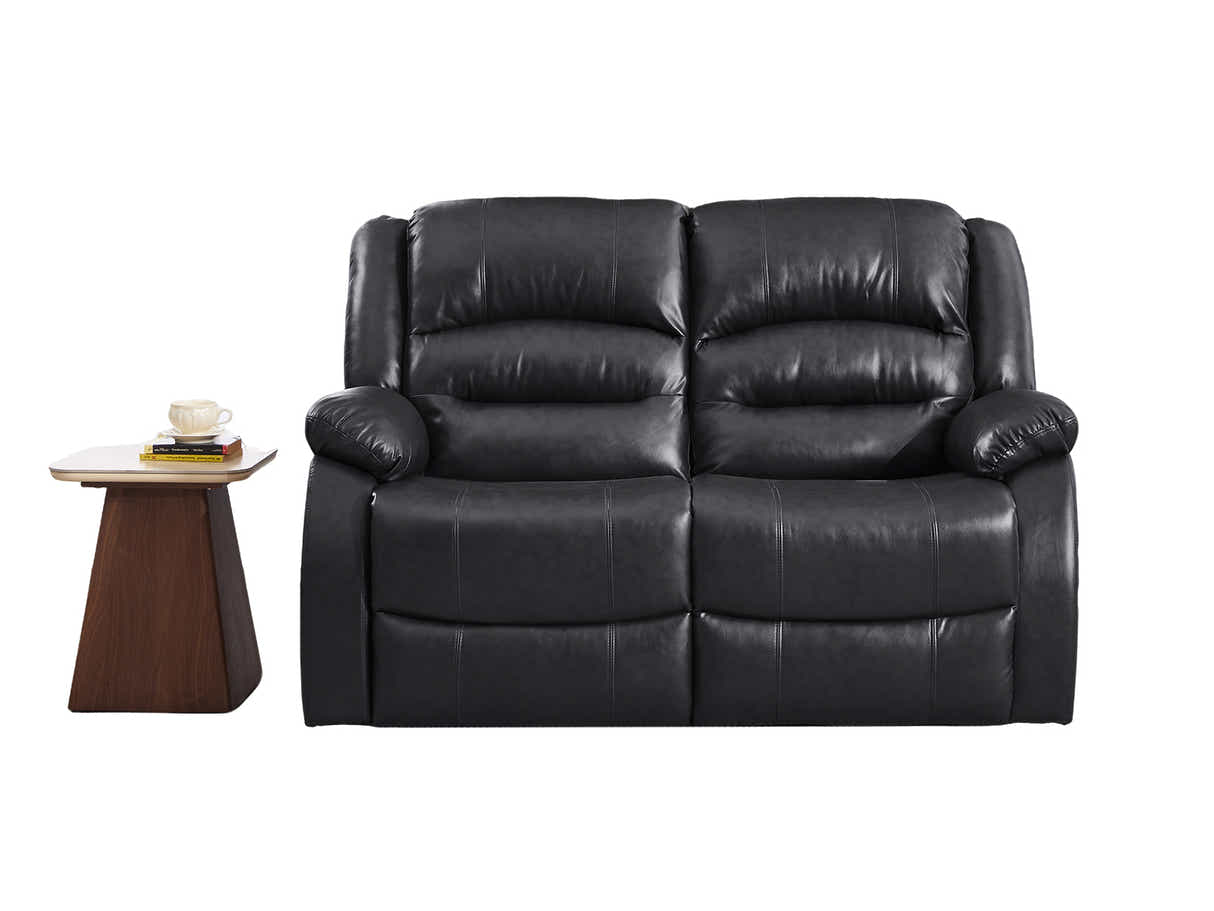 Porter Manual Recliner Sofa Set - Black