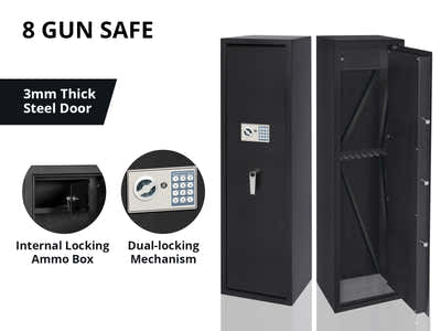 New Gun Safe Cabinet 8 Guns
