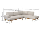 DS Sava Outdoor Sofa Set Latte