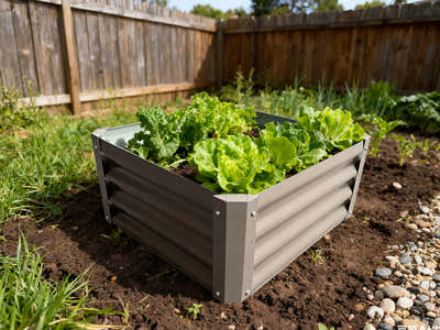 New Garden Bed 60x60x30 cm