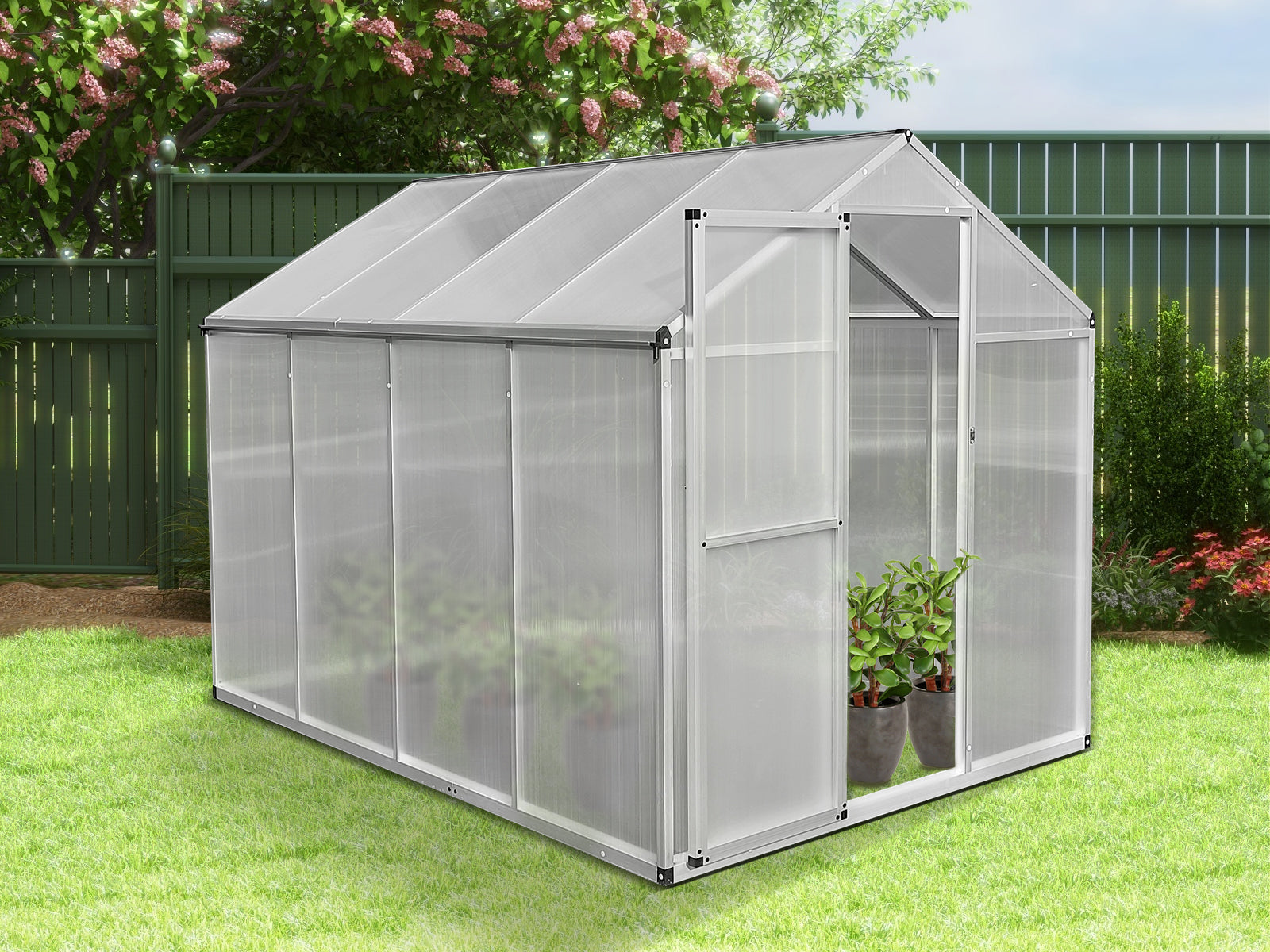 New Green House 8'x6'ft