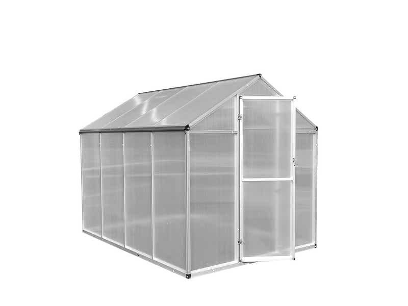 Polycarbonate Greenhouse 6ft x 8ft
