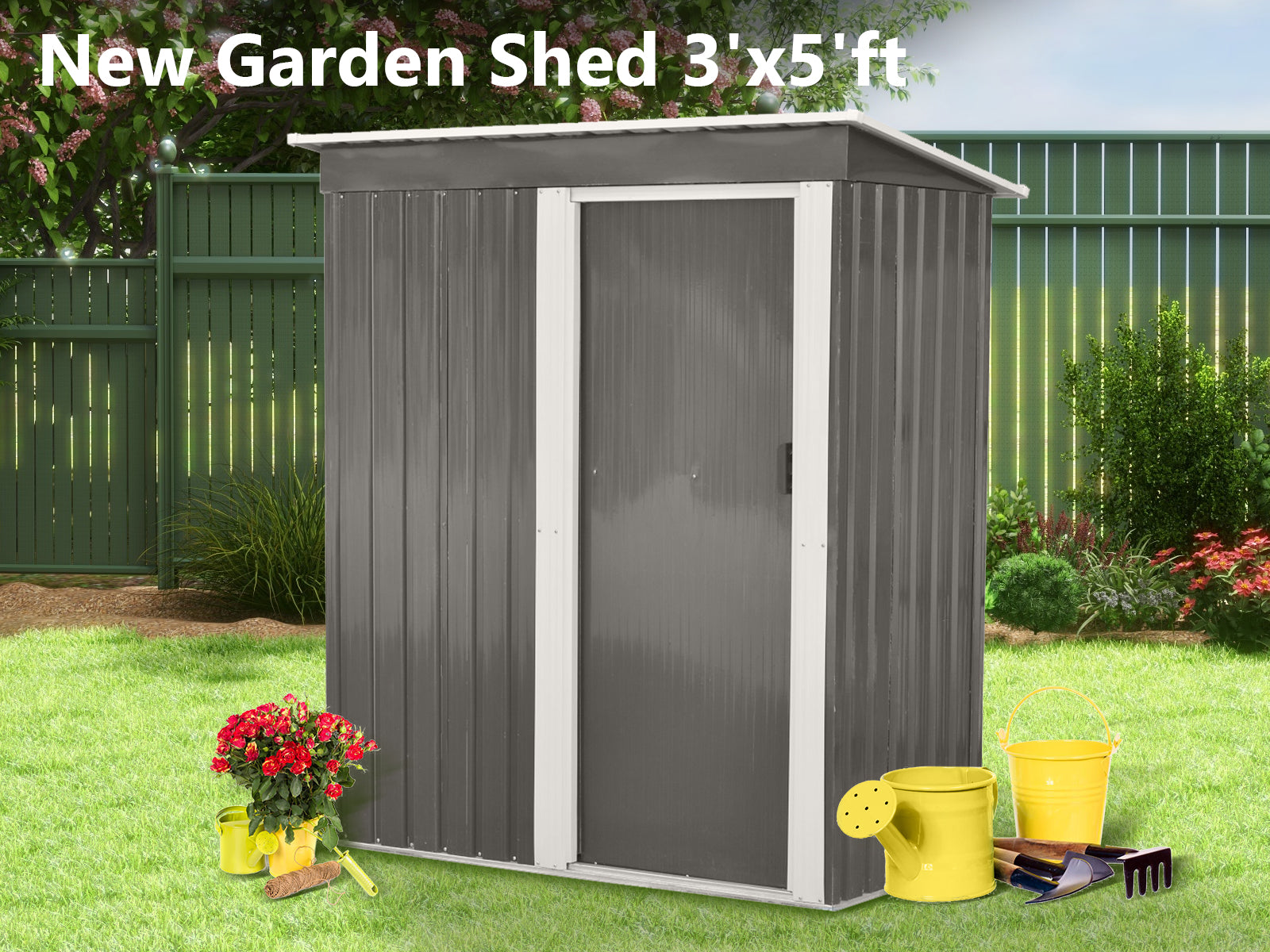 Garden Shed 3'x5'ft