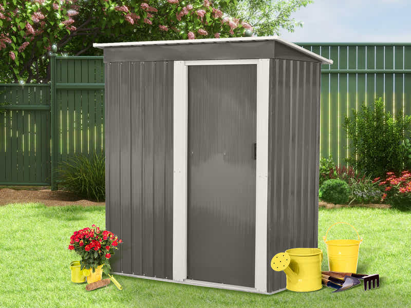 Galvanized Steel Garden Shed 3ft x 5ft