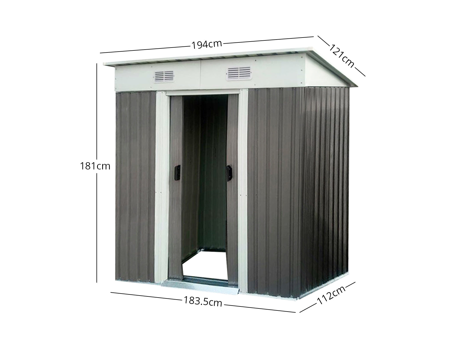 New Garden Shed 4'x6'ft