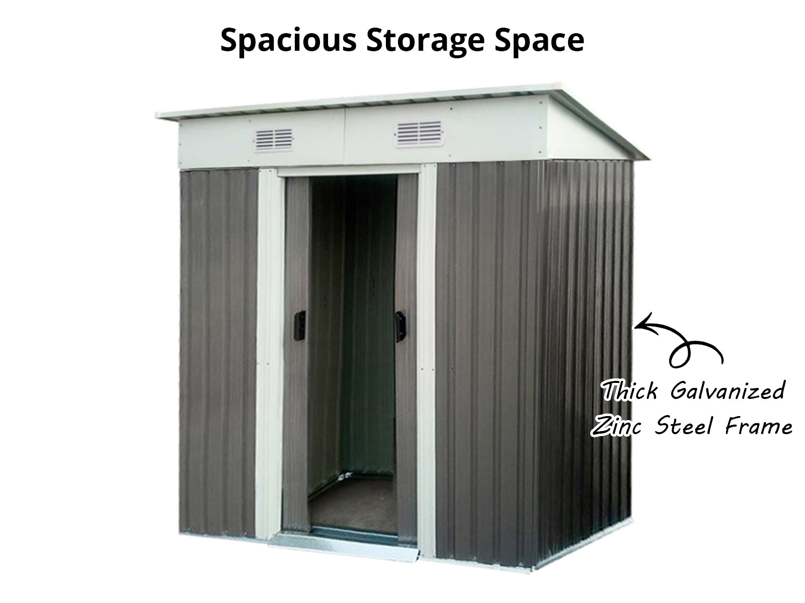 New Garden Shed 4'x6'ft
