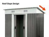 New Garden Shed 4'x6'ft