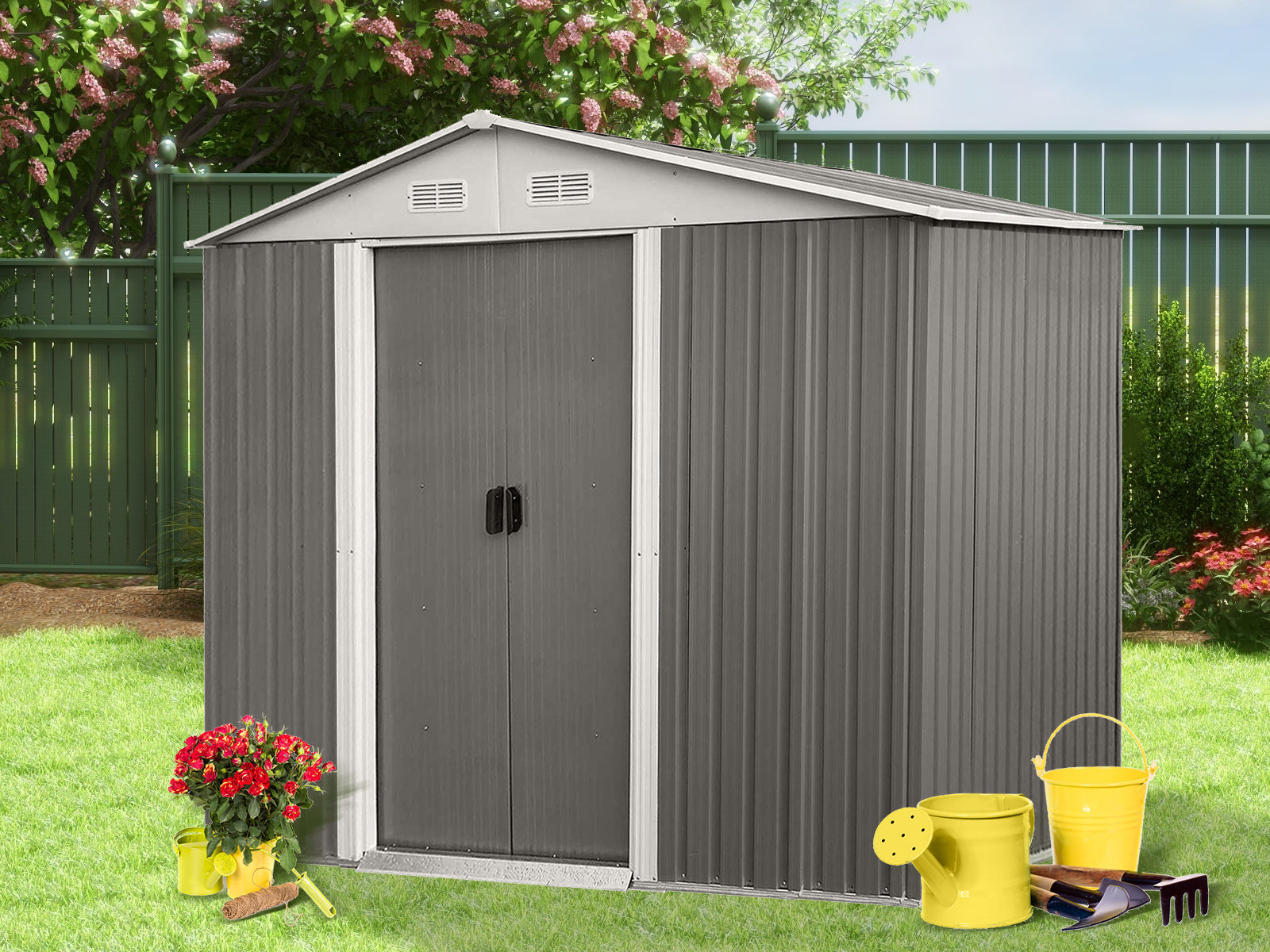DS New Garden Shed 6'x8'ft TSB Living