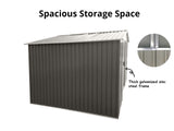Galvanized Steel Garden Shed 6ft x 8ft