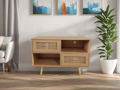 Atlantic Rattan Entertainment Unit - 97 cm
