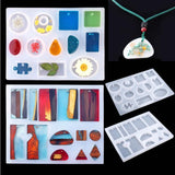 DS BS 148Pcs Epoxy Resin Molds Jewelry Making Kit