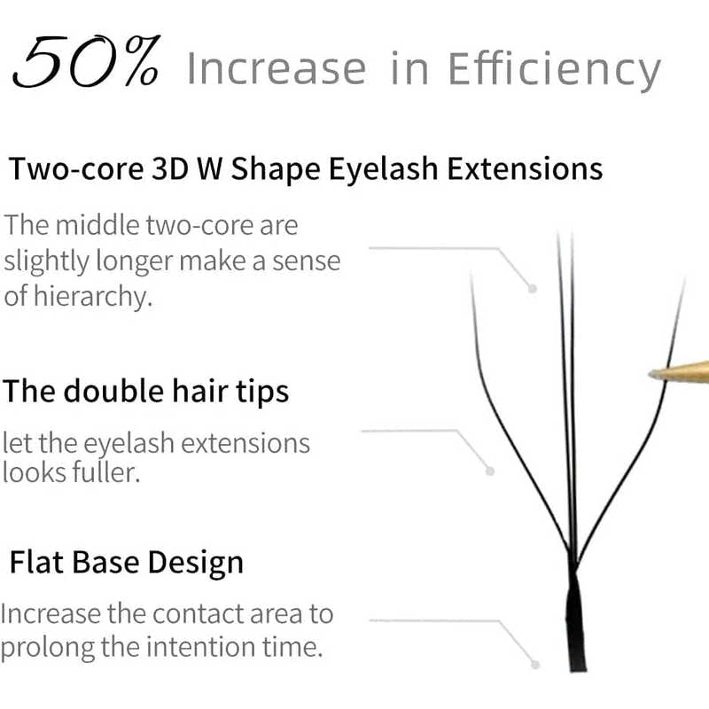 DS BS W Lashes Extensions D Curl Mixed Tray(0.07-D, 8-14mm Mix)