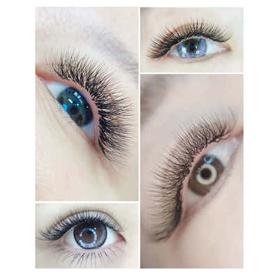 DS BS W Lashes Extensions D Curl Mixed Tray(0.07-D, 8-14mm Mix)