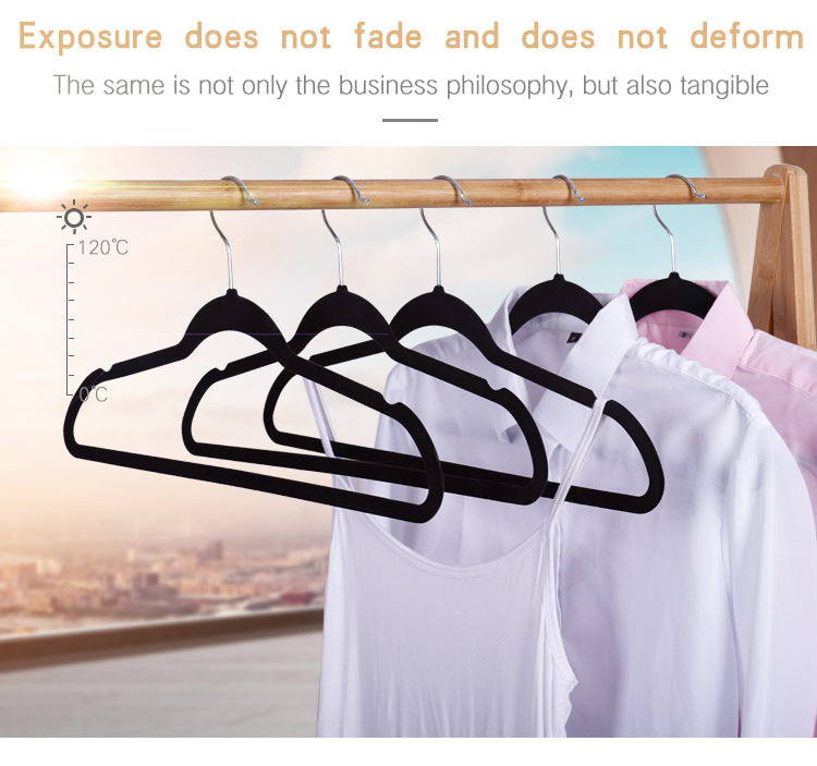 DS BS 50Pack Velvet Hangers-45cm