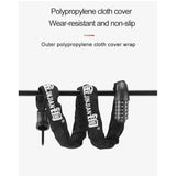 DS BS 5 Digit Combination Anti Theft Bicycle Chain Lock-Orange
