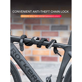 DS BS 5 Digit Combination Anti Theft Bicycle Chain Lock-Orange