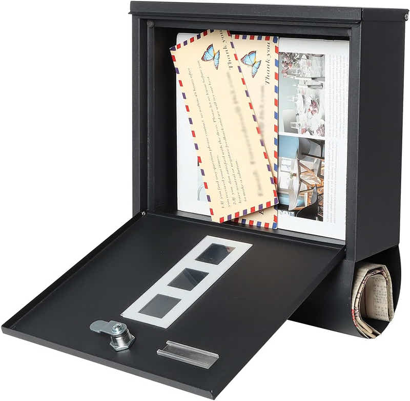 DS BS Mailboxes with Secure Key Lock and Newspaper Holder