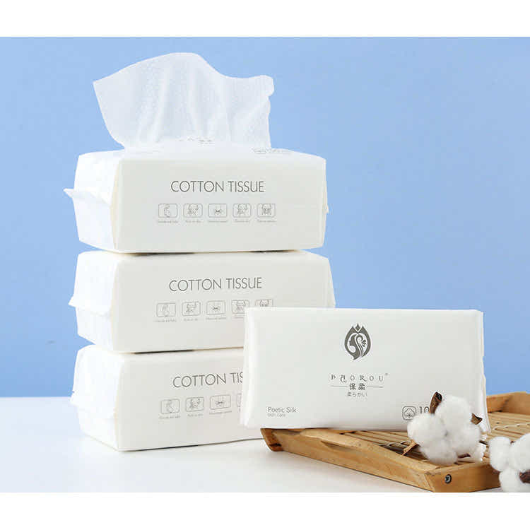 DS BS 320 Count Cotton Facial Tissue Makeup Remover Wipes