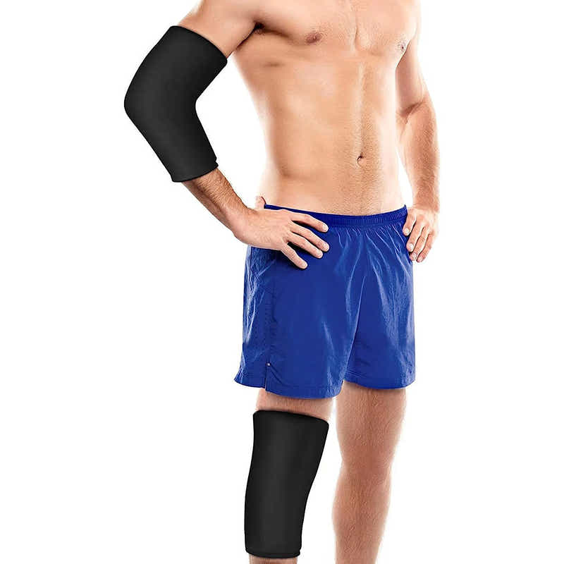 DS BS Gel Pack for Injury Cold Wrap for Knee Calf Elbow-XL