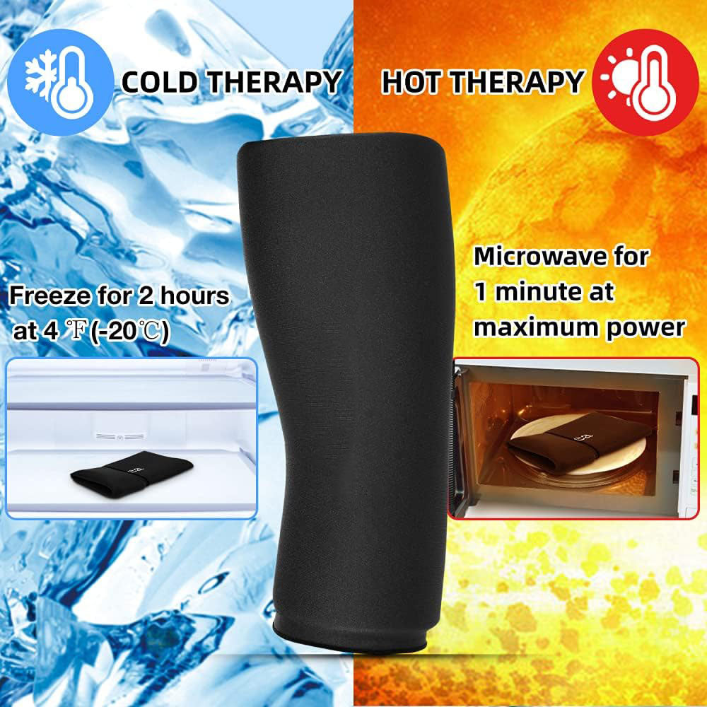 DS BS Gel Pack for Injury Cold Wrap for Knee Calf Elbow-XL