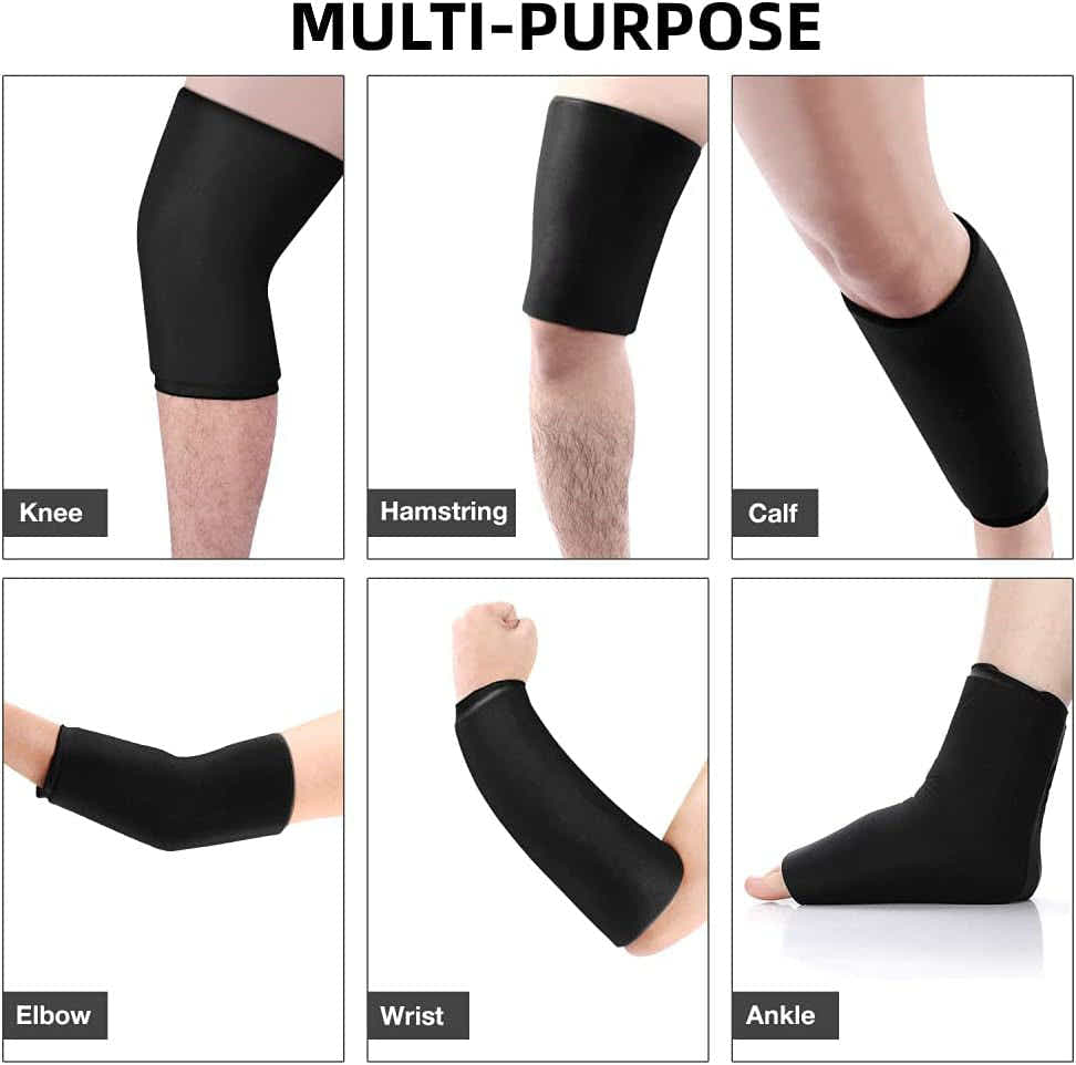 DS BS Gel Pack for Injury Cold Wrap for Knee Calf Elbow-L