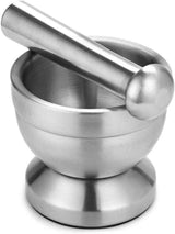 DS BS Stainless Steel Mortar and Pestle Spice Grinder