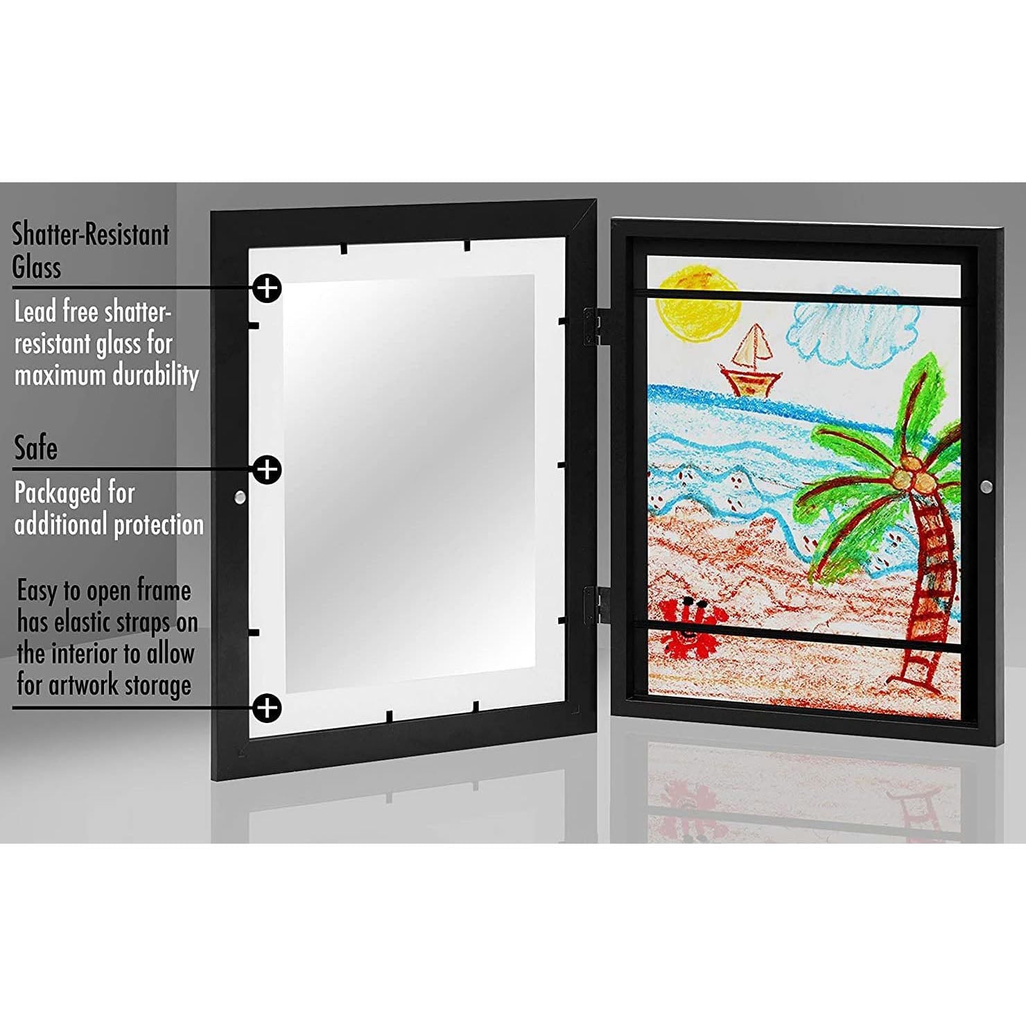 DS BS Kids Artwork Picture Frame 45x33CM-Wood