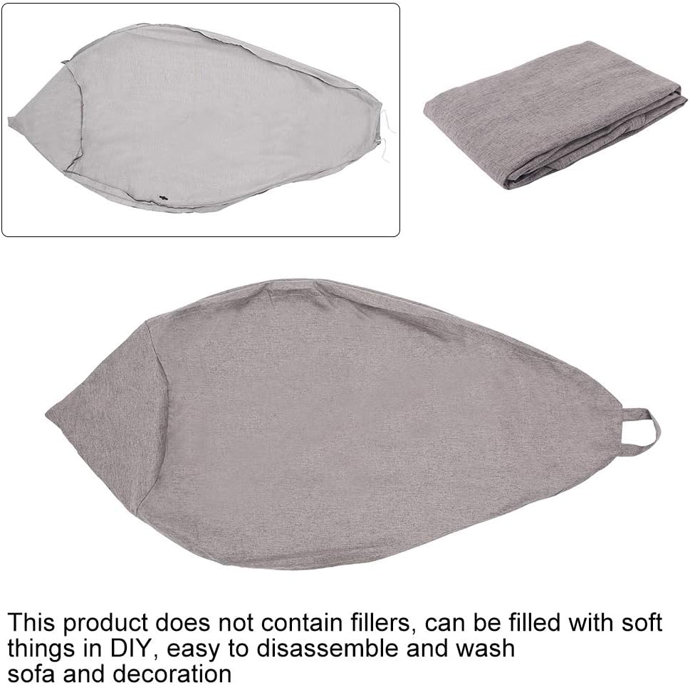 DS BS Bean Bag Cover Gray 100×120CM
