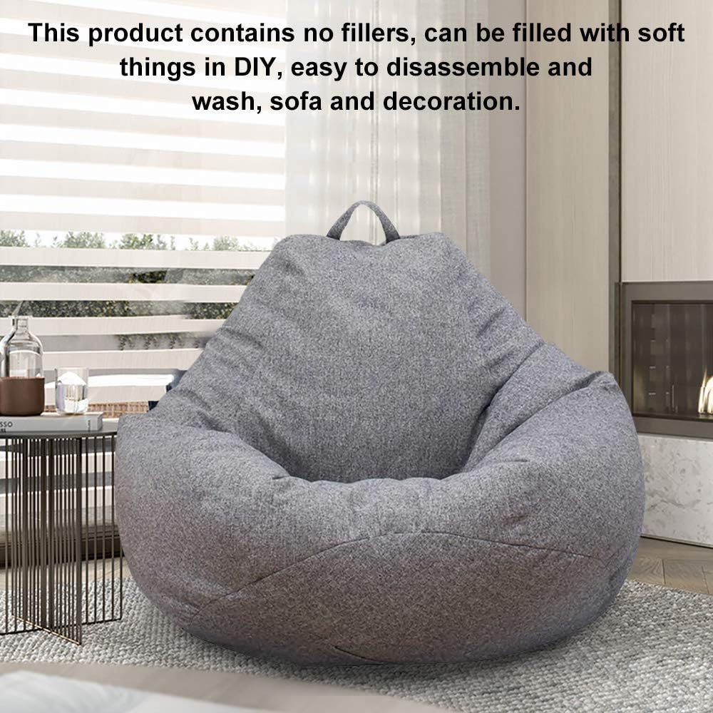 DS BS Bean Bag Cover Gray 100×120CM