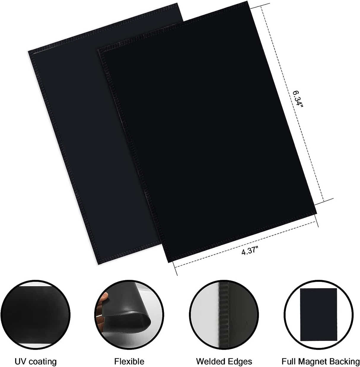 DS BS 12 Pack Magnetic Photo Frame 4X6 Inches for Refrigerator