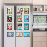 DS BS 12 Pack Magnetic Photo Frame 4X6 Inches for Refrigerator