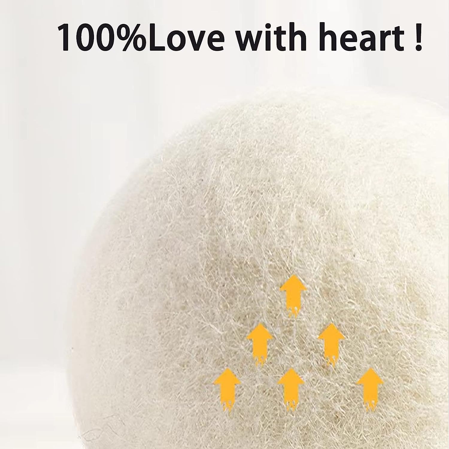 DS BS 6-Pack 7CM NZ Wool Dryer Balls