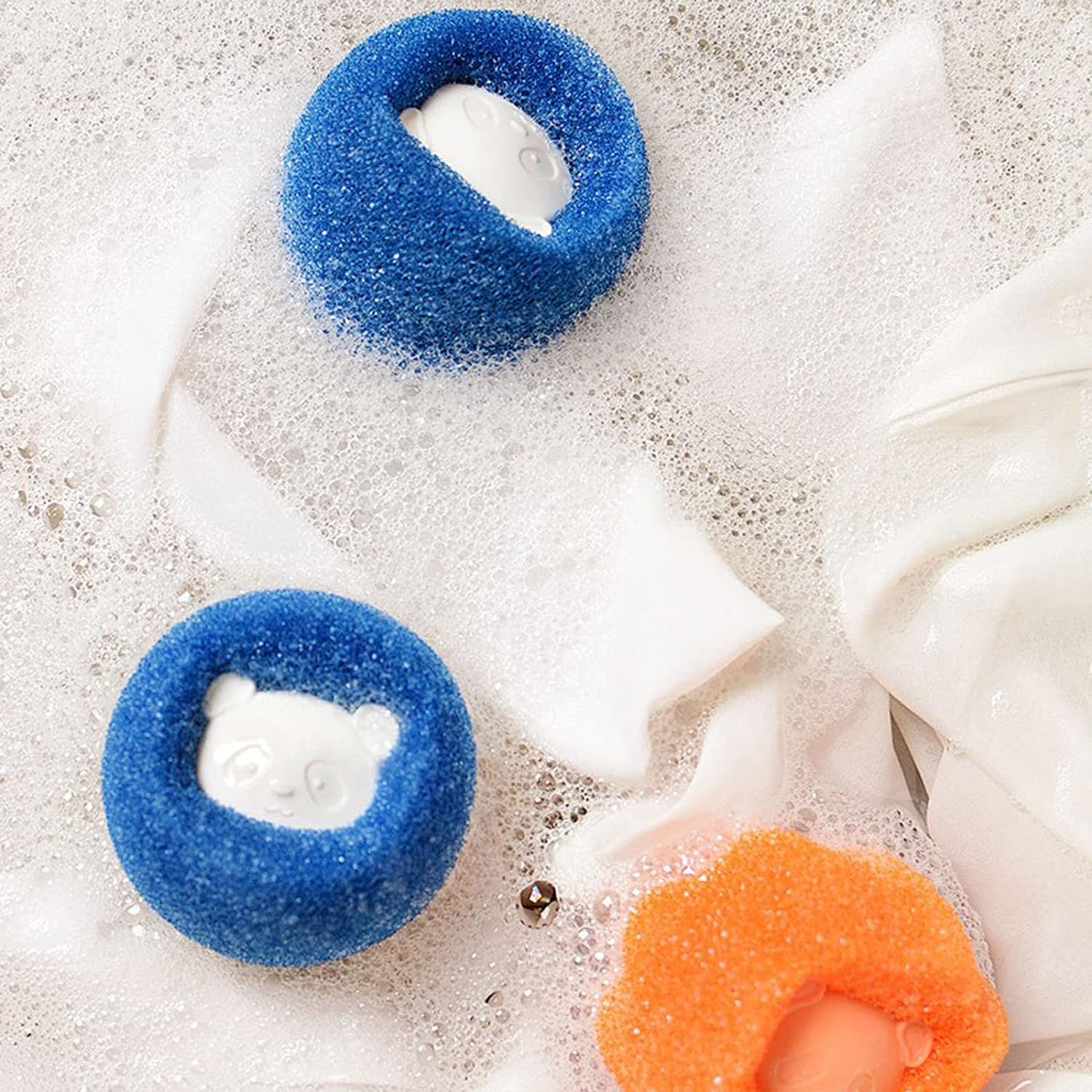 DS BS 6-Pack Pet Hair Remover Ball for Laundry