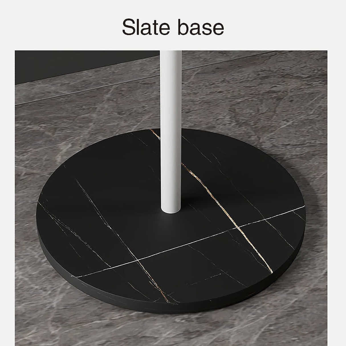 DS BS Cactus Metal Coat Rack Sintered Stone Base-Black