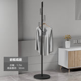 DS BS Cactus Metal Coat Rack Sintered Stone Base-Black