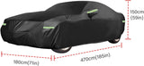 DS BS All-Weather Heavy Duty Car Cover for Sedans 4.7M