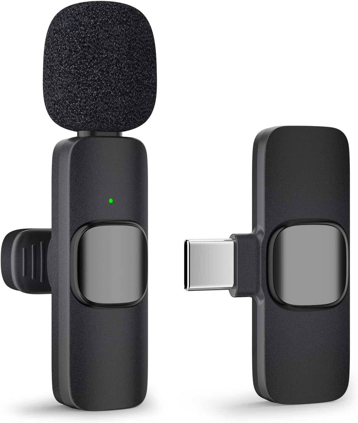 DS BS USB C Wireless Microphone for Android Phone Laptop