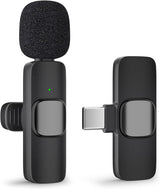 DS BS USB C Wireless Microphone for Android Phone Laptop