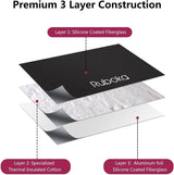 DS BS 3-Layer Fireproof Document Organizer with Lock