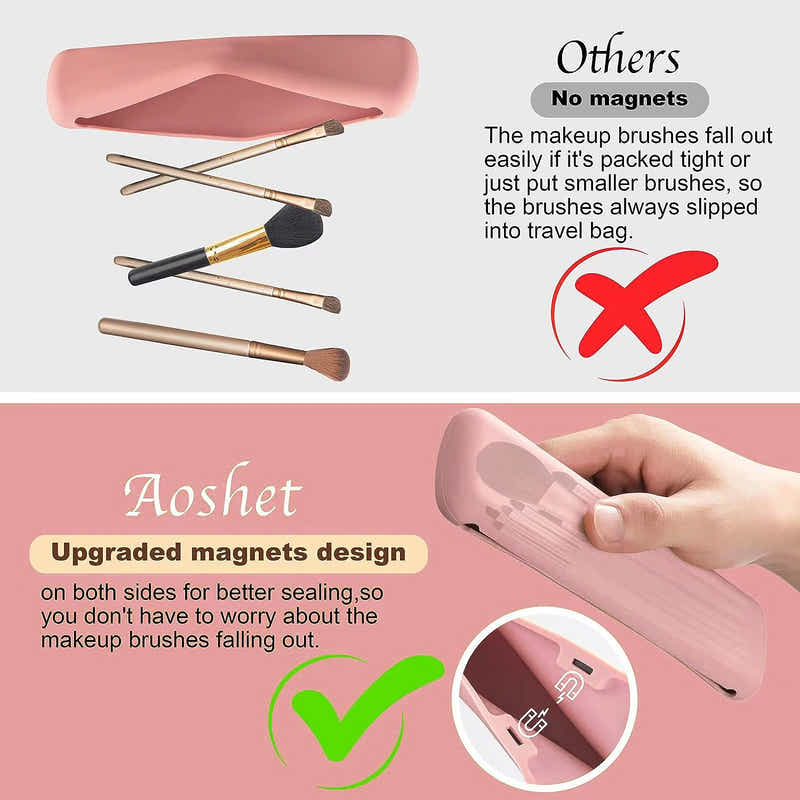 DS BS Travel Makeup Brush Holder