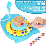 DS BS Kids Pottery Wheel Kit-Blue